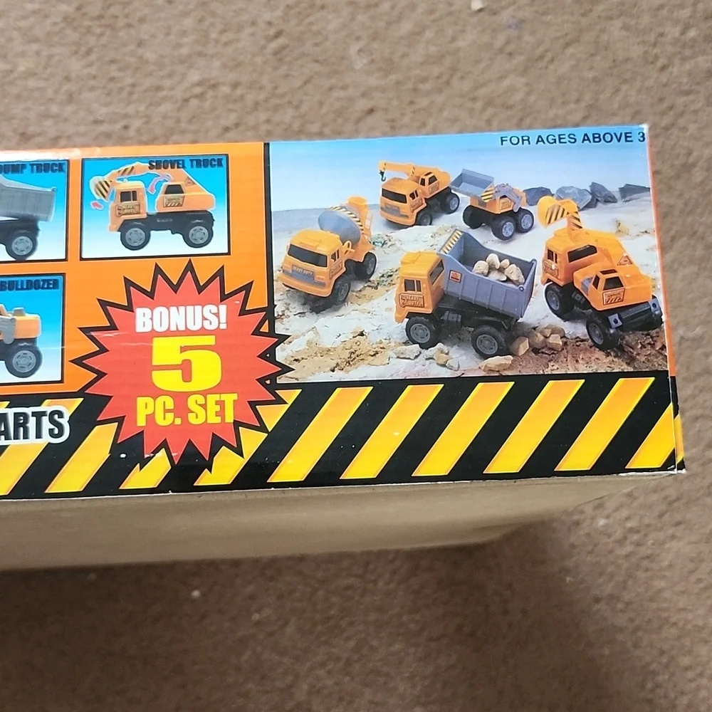 Kmart heavy duty construction friction cement mixer bulldozer dump shovel crane